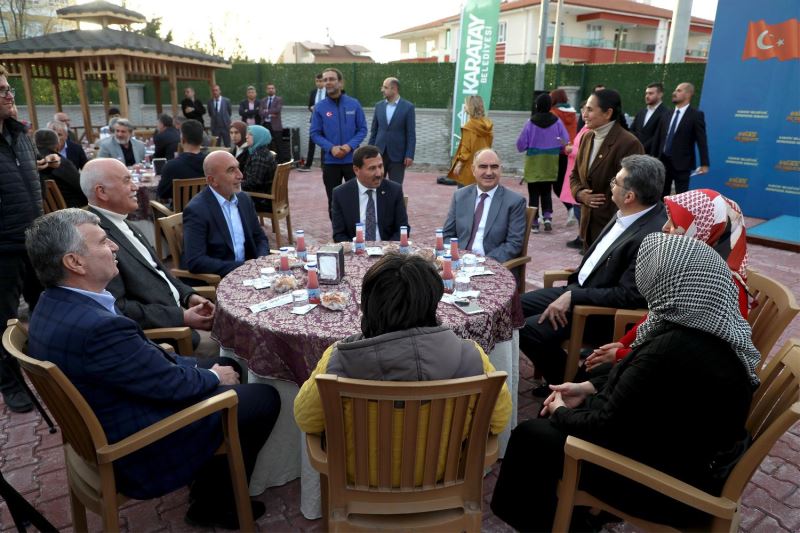 KARATAY BELEDİYESİ KONUKEVİ’NİN AÇILIŞI YAPILDI