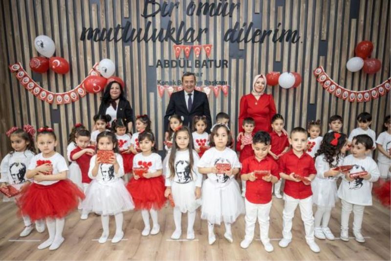 Konaklı Miniklerden Gururlandıran 23 Nisan Kutlaması