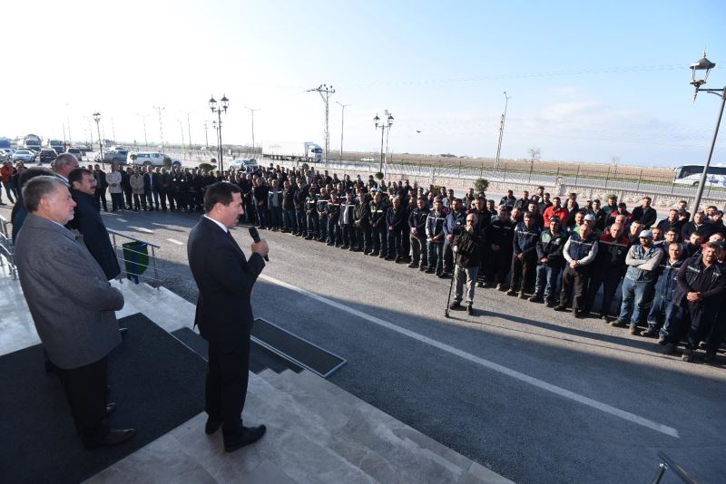 KARATAY BELEDİYESİ AİLESİ BAYRAMLAŞTI