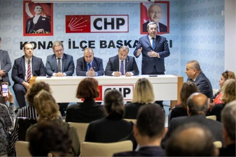 Batur’dan CHP Konak İlçe Örgütüne Seçim Mesajı