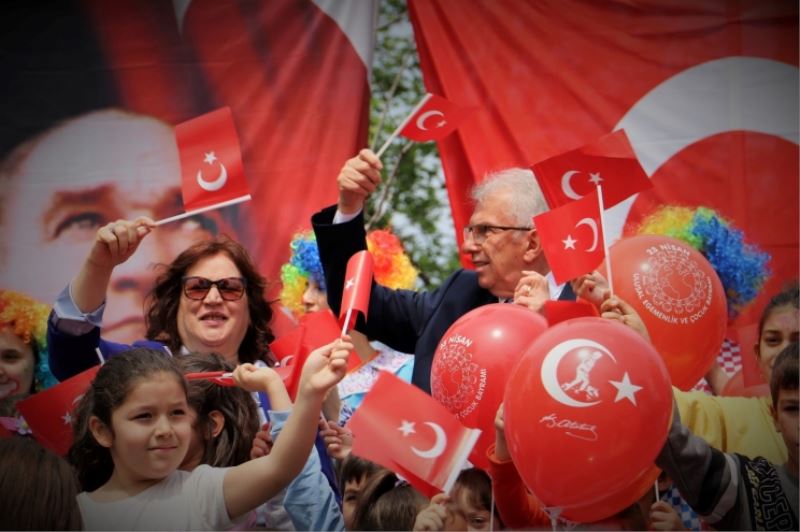 Ödemişli Çocuklar 23 Nisan’ı Coşkuyla Kutladı