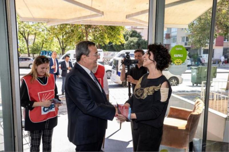 Başkan Batur’dan Esnafa Moral Mesajı: Az Kaldı, 14 Mayıs Sonrası Hep Aydınlık