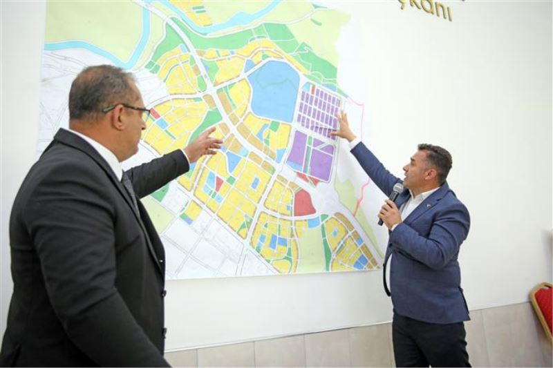 BAŞKAN YÜCEL’DEN SANAYİ ESNAFINA MÜJDE “YIL SONUNA KADAR TAPULARINIZI ALACAKSINIZ”
