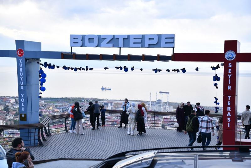 Trabzon, Boztepe Seyir Terası’ndan bir başka güzel