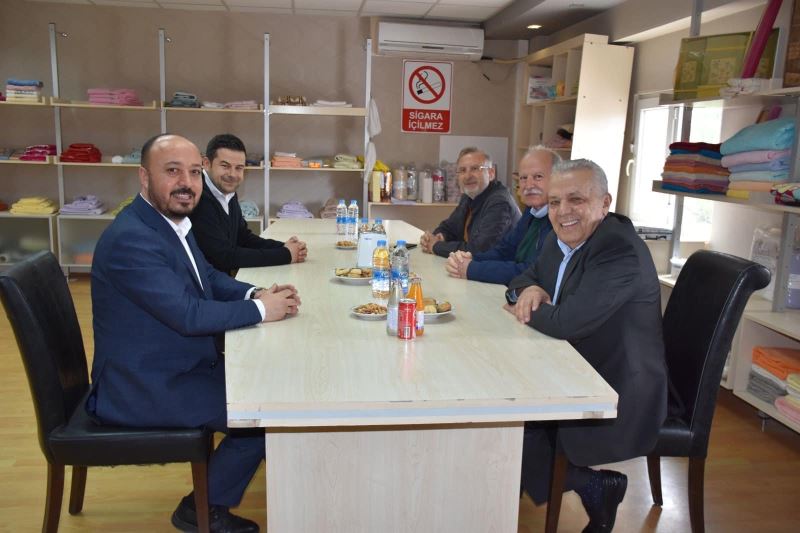 BAŞKANIMIZ İLÇEMİZE EN ÇOK İSTİHDAMI SAĞLAYAN YATIRIMCIMIZI ZİYARET ETTİ