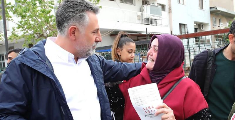 Başkan Sandal Osmangazi’de vatandaşlarla buluştu: