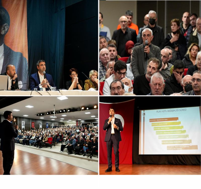 UĞUR MUMCU MAHALLESİ SİTE YÖNETİCİLERİNE  PLAN DEĞİŞİKLİĞİ BİLGİLENDİRME TOPLANTISI