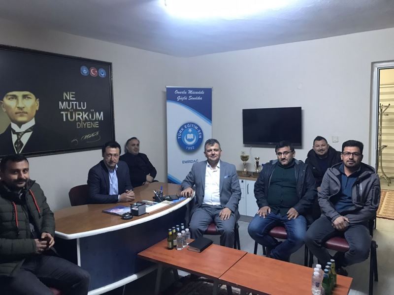 Belediye Başkanımız Serkan Koyuncu’dan Türk Eğitim-Sen’e Ziyaret