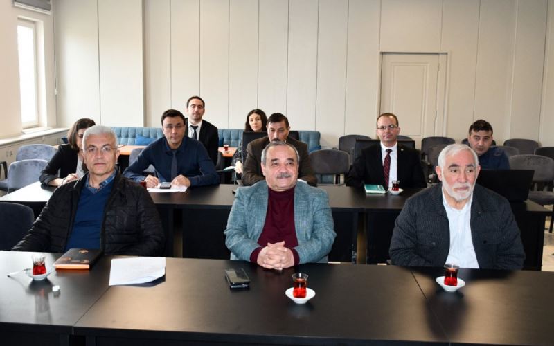 Kavakbarnı Deresi Güzergahındaki Alanların Kamulaştırılması İçin Değerlendirme Toplantısı Yapıldı