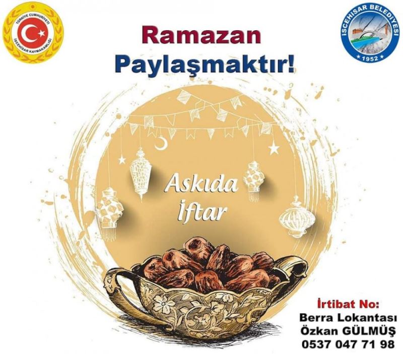 “Askıda İftar” Uygulamamız Bu Yılda Devam Ediyor
