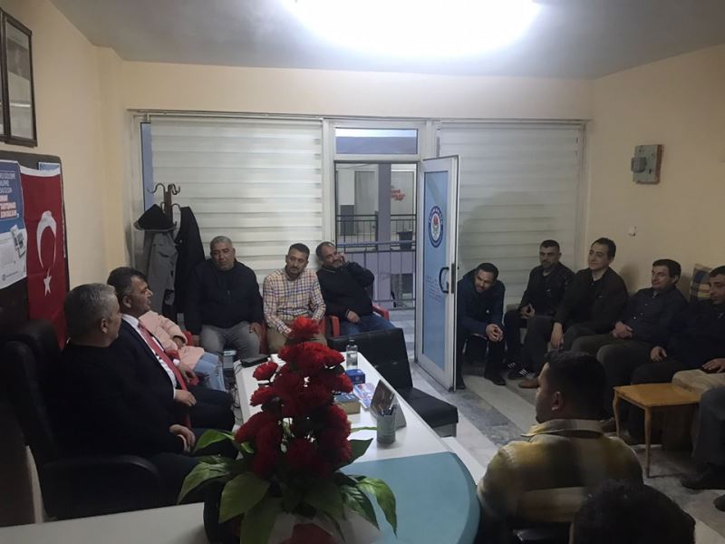 Belediye Başkanımız Serkan Koyuncu’dan Eğitim Bir-Sen’ e Ziyaret