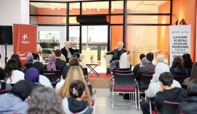 İMZALI MÜZE SOHBETLERİ’NE BEŞİR AYVAZOĞLU KONUK OLDU