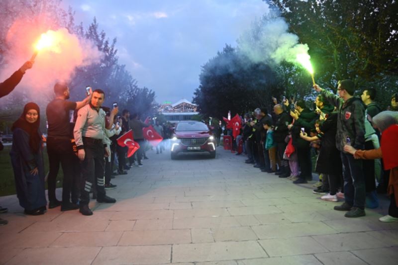 TÜRKİYE’NİN MİLLİ OTOMOBİLİ TOGG SELÇUKLU’DA
