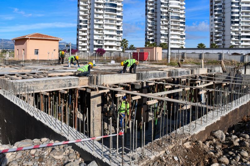 MESKİ, Çeşmeli Paket Atıksu Arıtma Tesisi Çalışmalarına Devam Ediyor