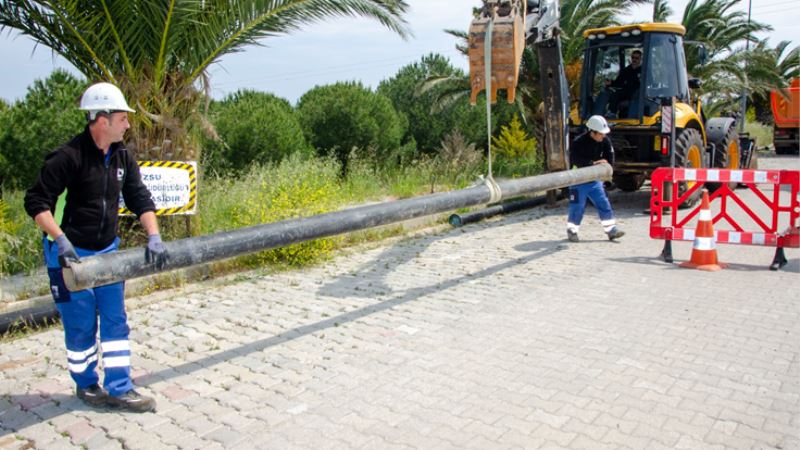 Karaburun’daki 2 bin 300 konutluk site İZSU abonesi oluyor