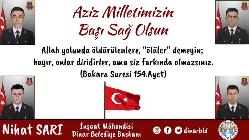 Aziz Milletimizin Başı Sağ Olsun