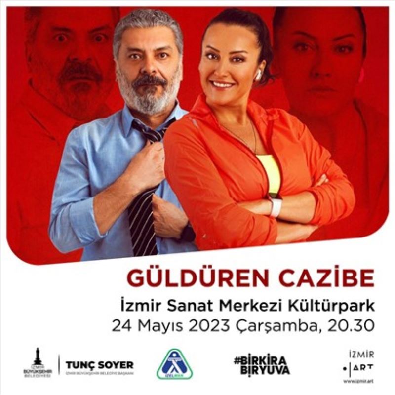 Güldüren Cazibe “Bir Kira Bir Yuva” için sahnede