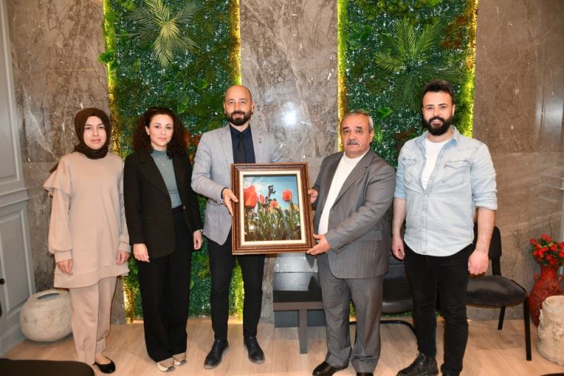 Hacı Süleyman Selek MTAL’ den Başkan Şahin’e Teşekkür Ziyareti
