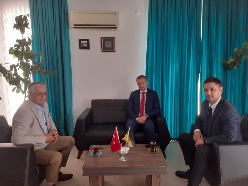 Başkan Topaloğlu’ndan Konsolos Voronin’e ziyaret