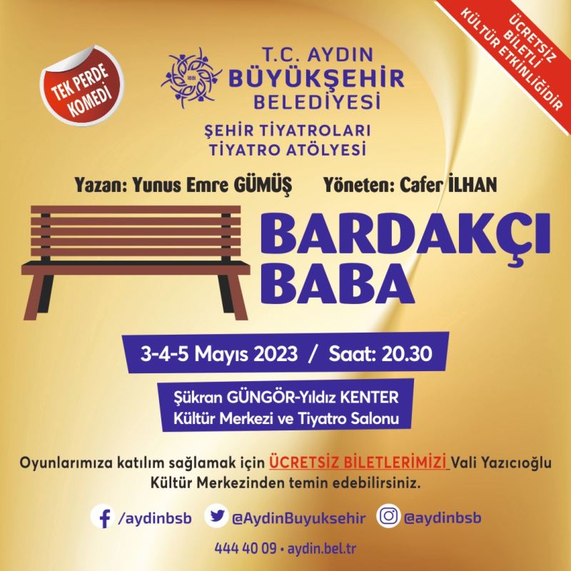 AYDIN BÜYÜKŞEHİR BELEDİYESİ ŞEHİR TİYATROSU TİYATROSEVERLERİ 