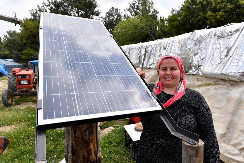 Başpınar Ailesinin Çadırı Büyükşehir’in Desteğiyle Aydınlandı