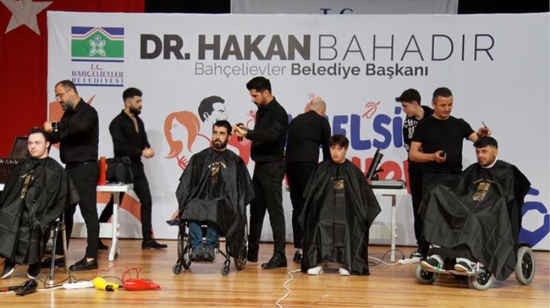 Türkiye’de bir ilk; “Engelsiz Saç Şov”