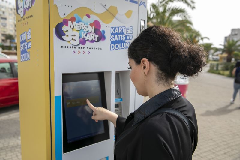 Mersin Büyükşehir’den Kentin 10 Noktasına Mersin 33 Kart Satış Ve Dolum Noktası