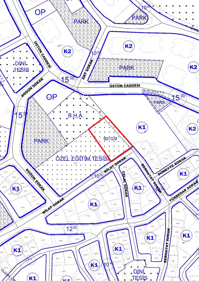 Şeyhli Mahallesi 9045 Ada, 9 Parsel Taşınmaz İhalesi