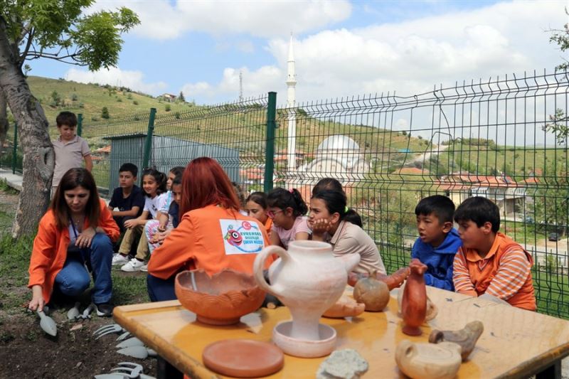 Yenimahalleli Çocuklar Gezici Müze ile Buluştu