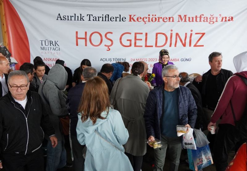 Türk Mutfağı Haftası Ankara Etkinlikleri’nde Keçiören mutfağı tanıtılıyor