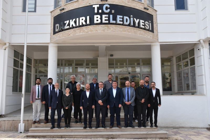 YENİ VEKİLDEN BAŞKANIMIZA ZİYARET