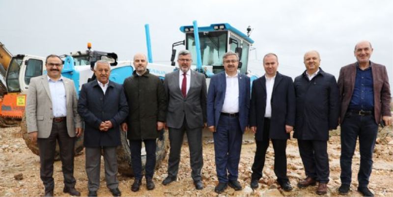 EN BÜYÜK ULAŞIM PROJEMİZ AFRAY´DA ŞANTİYE KURULDU İMALAT BAŞLADI