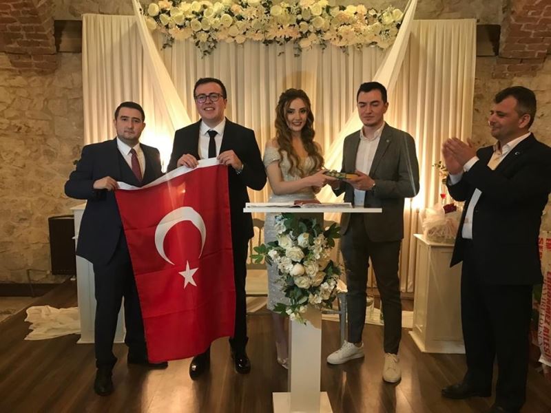 Çiftimizin Nikâh Akdini Belediye Başkanımız Serkan Koyuncu Gerçekleştirdi