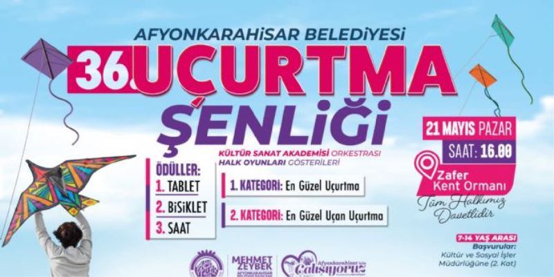 36. UÇURTMA ŞENLİĞİ BAŞLIYOR
