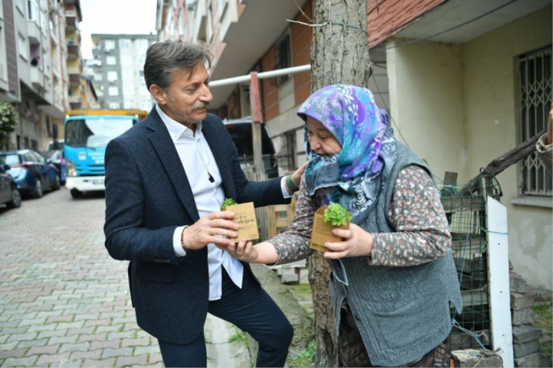 Fesleğen kokusu bütün Bahçelievler’i saracak