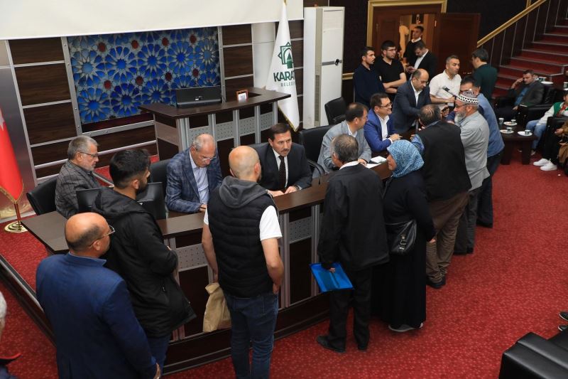 HASAN KILCA, “KARATAY SÖZ MECLİSİ”NDE VATANDAŞLARI DİNLEDİ