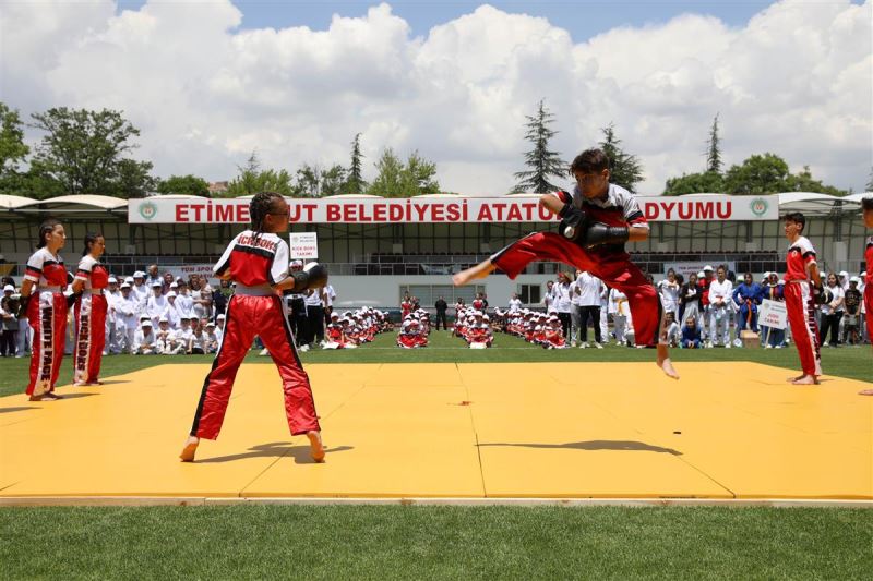 ETİMESGUT´TA BÜYÜK SPOR ŞÖLENİ
