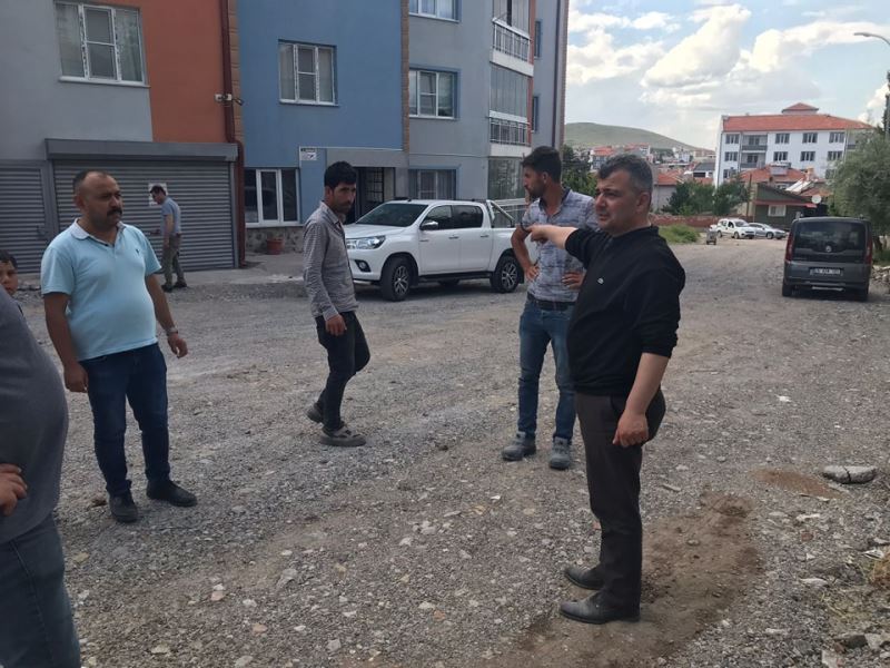 Belediye Başkanımız Serkan Koyuncu Sahada Yürütülen Çalışmaları Yakından Takip Ediyor