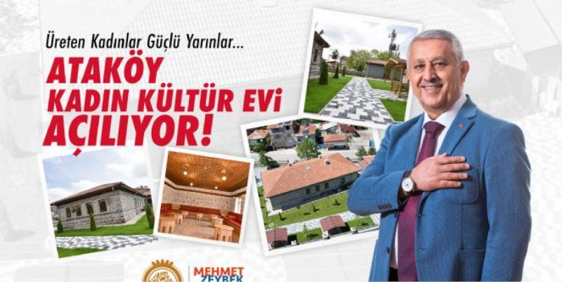 ATAKÖY KADIN KÜLTÜR EVİ AÇILIYOR