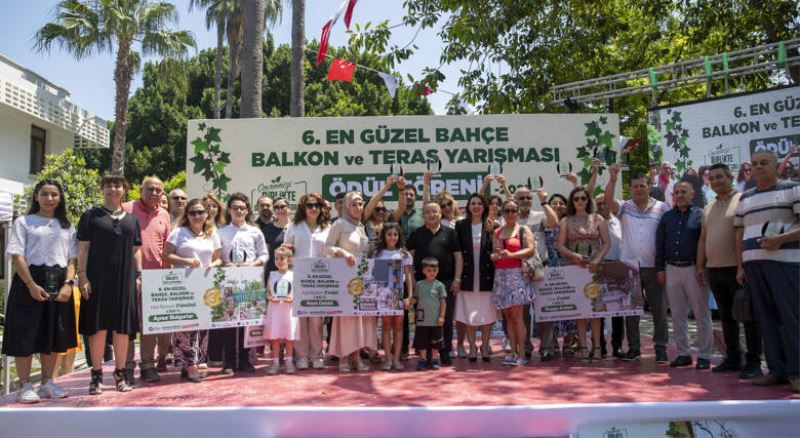 En güzel balkon yarışmasında ödüller verildi