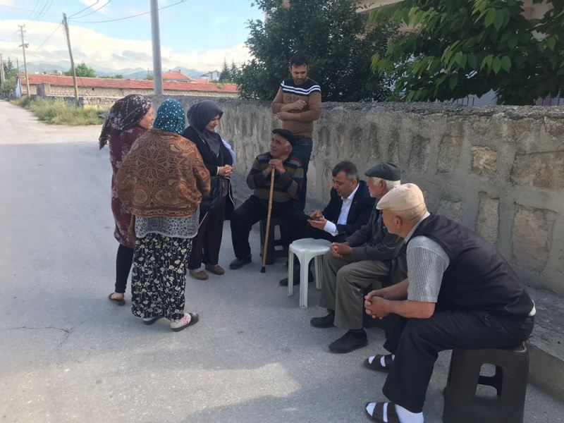 Belediye Başkanımız Serkan Koyuncu’dan Emirbaba Mahallesine Ziyaret