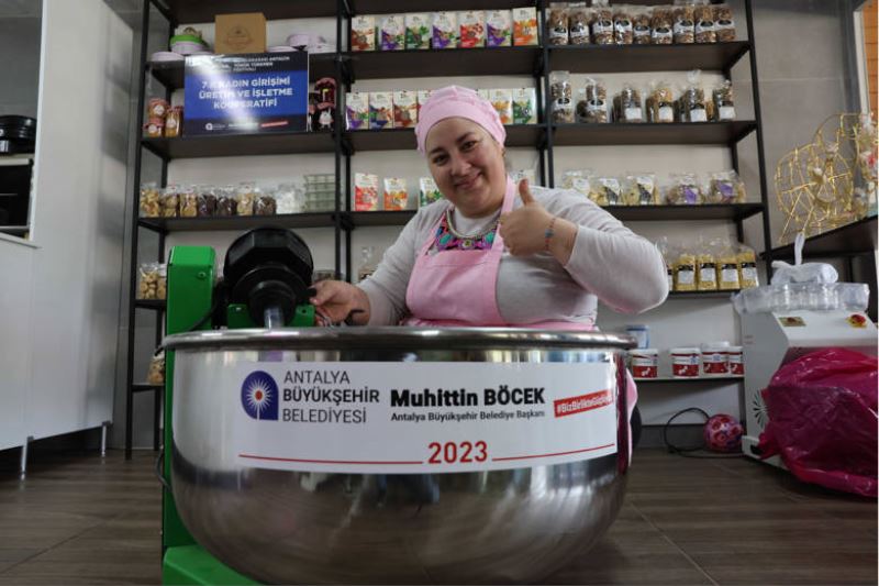 Büyükşehir’in kooperatiflere desteği sürüyor