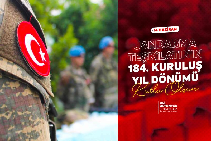Jandarma Teşkilatımızın 184. Kuruluş Yıl Dönümü Kutlu Olsun.