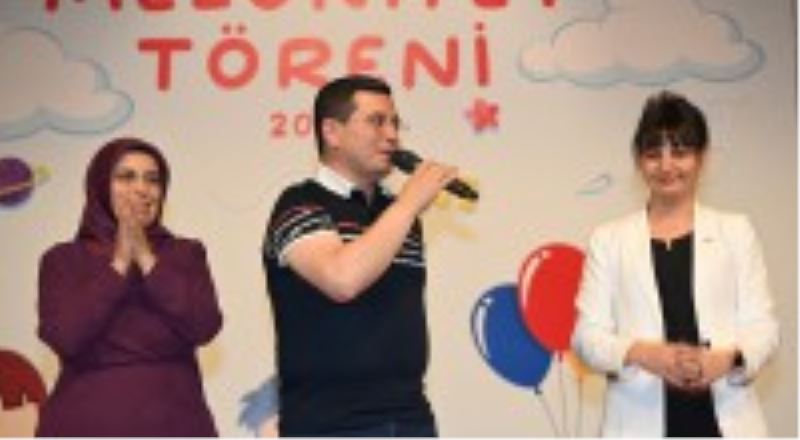 Kepez’in Nasreddin Hoca Kreşlerinde mezuniyet heyecanı