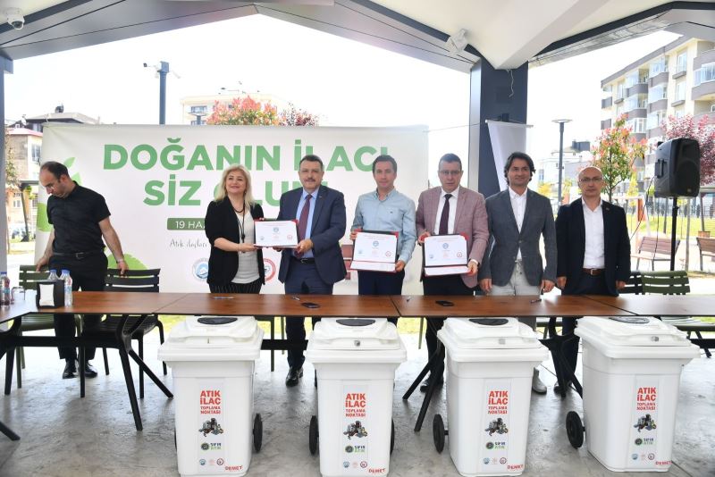 Atık ilaçlar toplanarak bertaraf edilecek