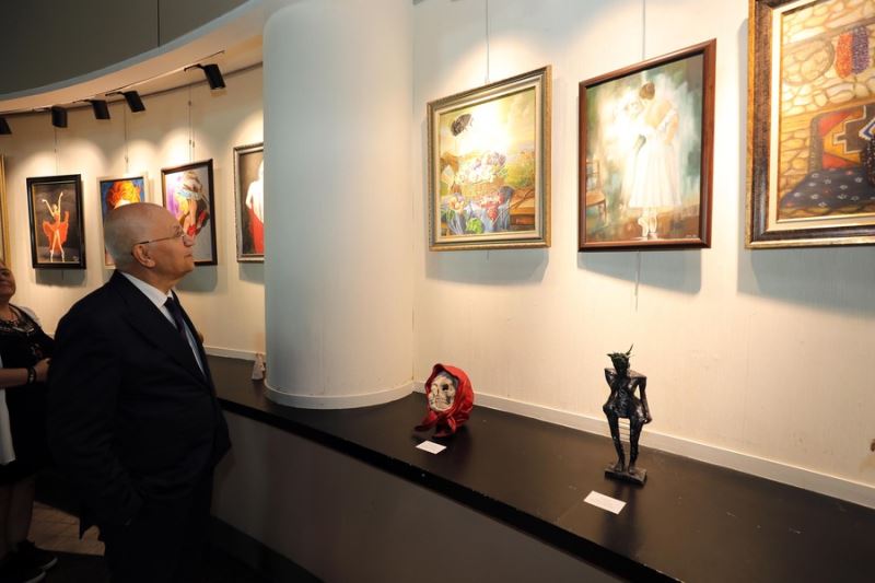 YENİMEK Resim ve Heykel Sergisi Açıldı