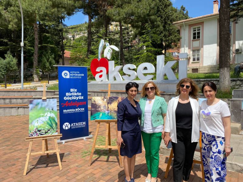ATASEM kursiyerlerinden  Fotoğraflarla Akseki Sergisi