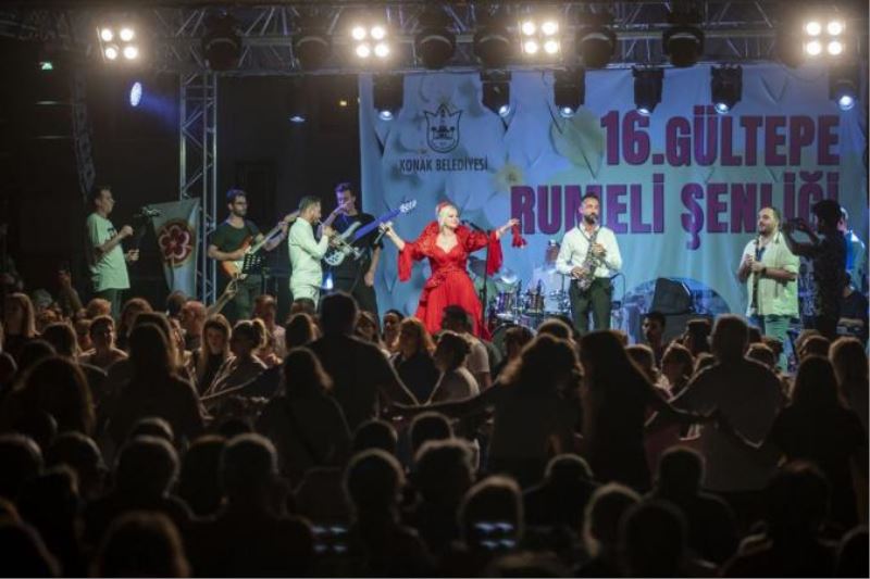 Gültepe Rumeli Şenliği Konak’ta Balkan Rüzgarı Estirdi
