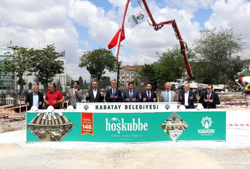 HOŞ KUBBE’NİN TEMELİ ATILDI