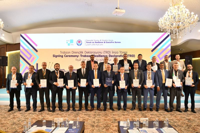 TRABZON DİRENÇLİLİK DEKLARASYONU İMZALANDI